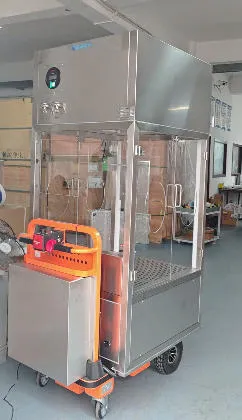 Pharmaceutical and Electronics Grade Particulate Management and Processing Station Clean Bench